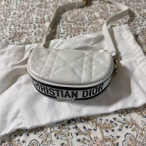 Dior White Crossbody Bag